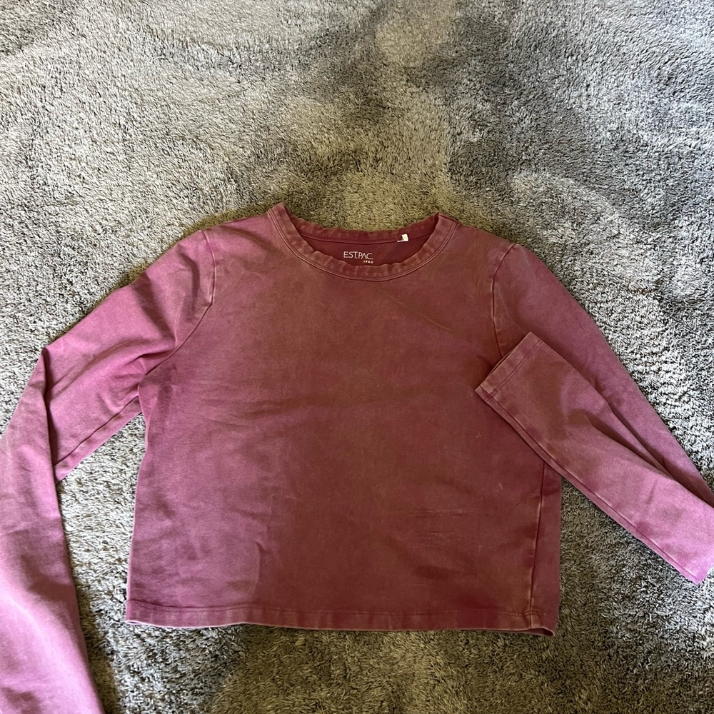 Pacsun long sleeve crop top